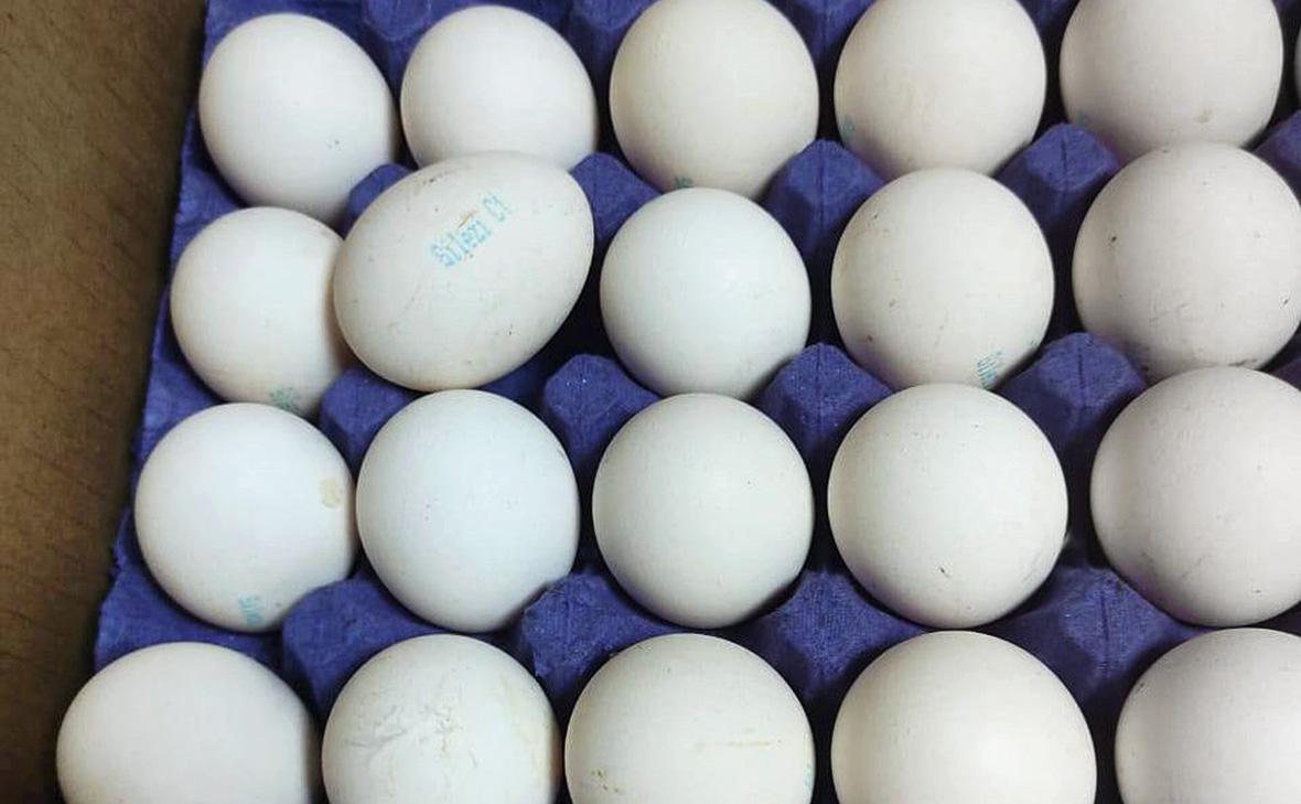 В Россию привезли вторую партию яиц из Азербайджана