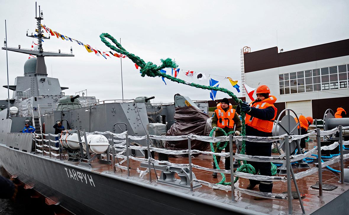 В Татарстане спустили на воду корабли «Тайфун» и «Виктор Великий»